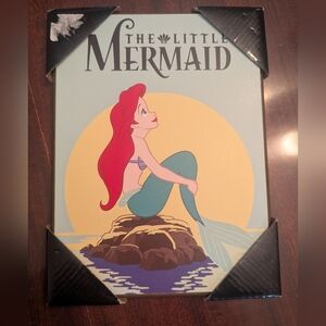 Disney The Little Mermaid Ariel Wooden Sign Movie Decor Wall Art
